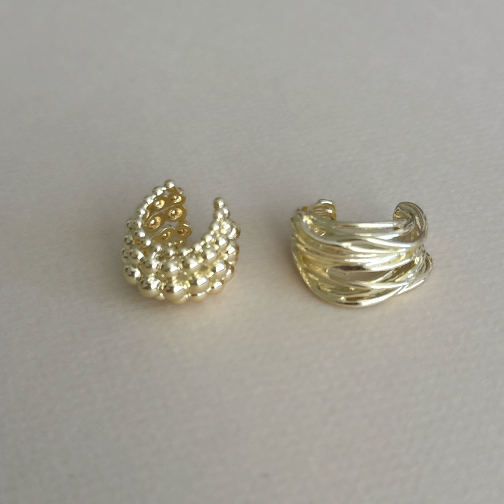 Cuff Earrings N1769 - Picture 3 of 5